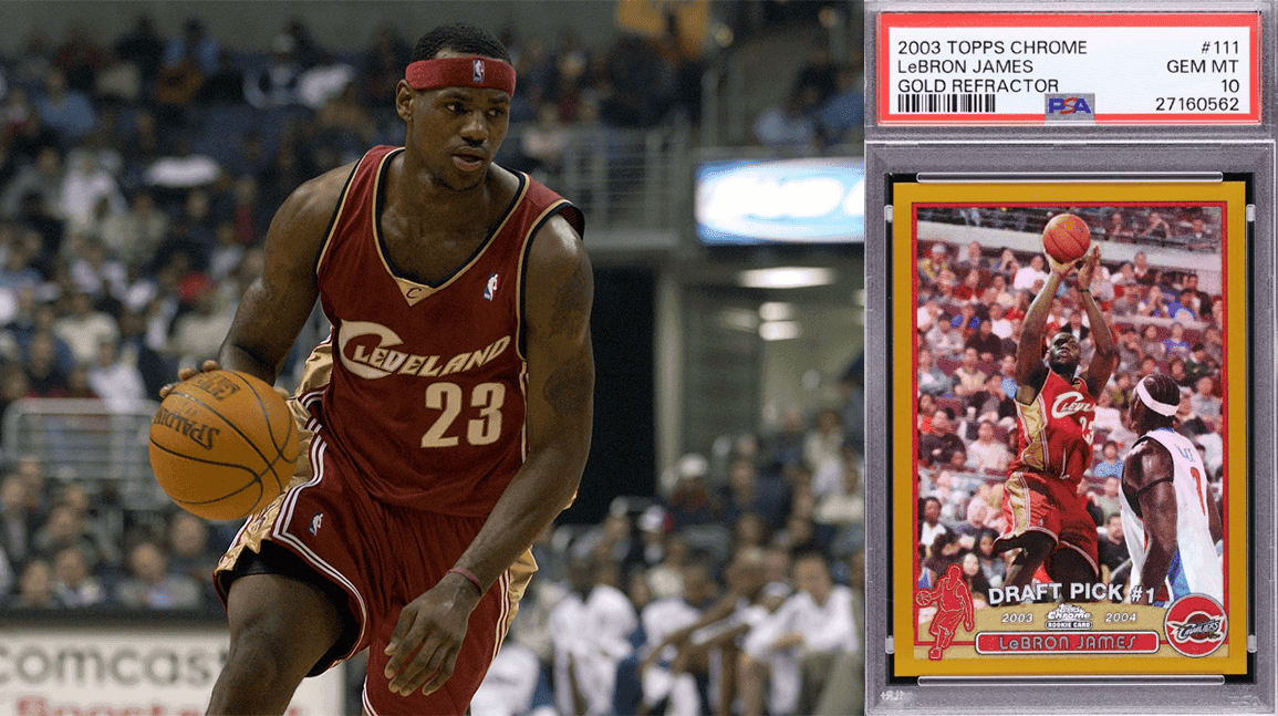 Cover Image for LeBron James Gold Refractor becomes first million-dollar card of 2026