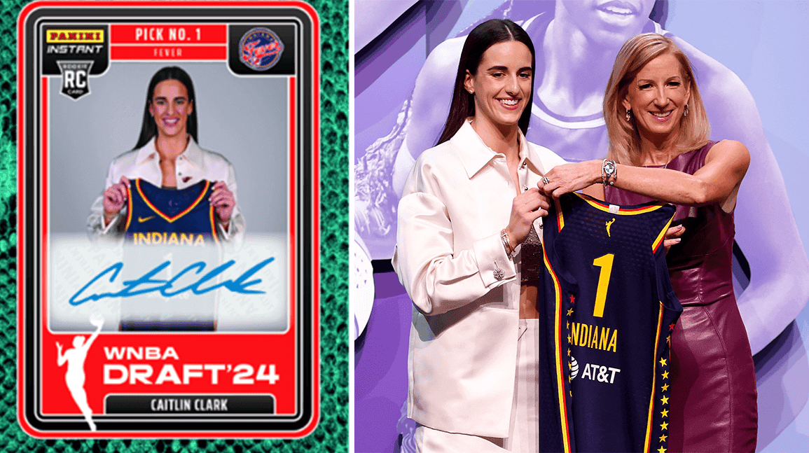 Caitlin Clark autographed Panini card sells for $10,000 in minutes
