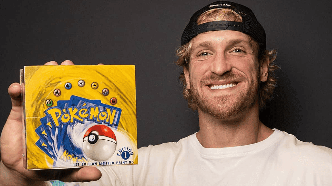 Cover Image for Packs in Logan Paul’s 1st Edition Pokémon break sell for combined $1.38 million