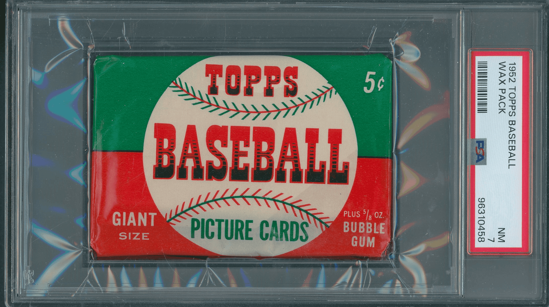 Unopened pack of 1952 Topps Baseball sells for $91k