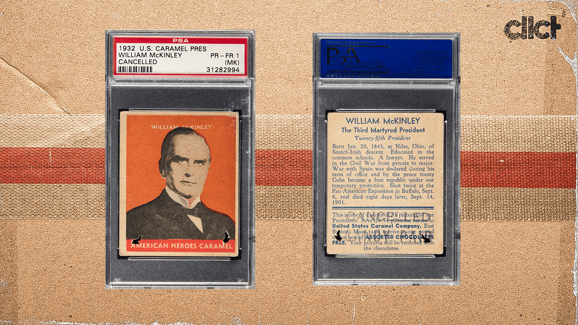 Kids, caramels and an infamous short-print run: Why a William McKinley card sold for $21,000