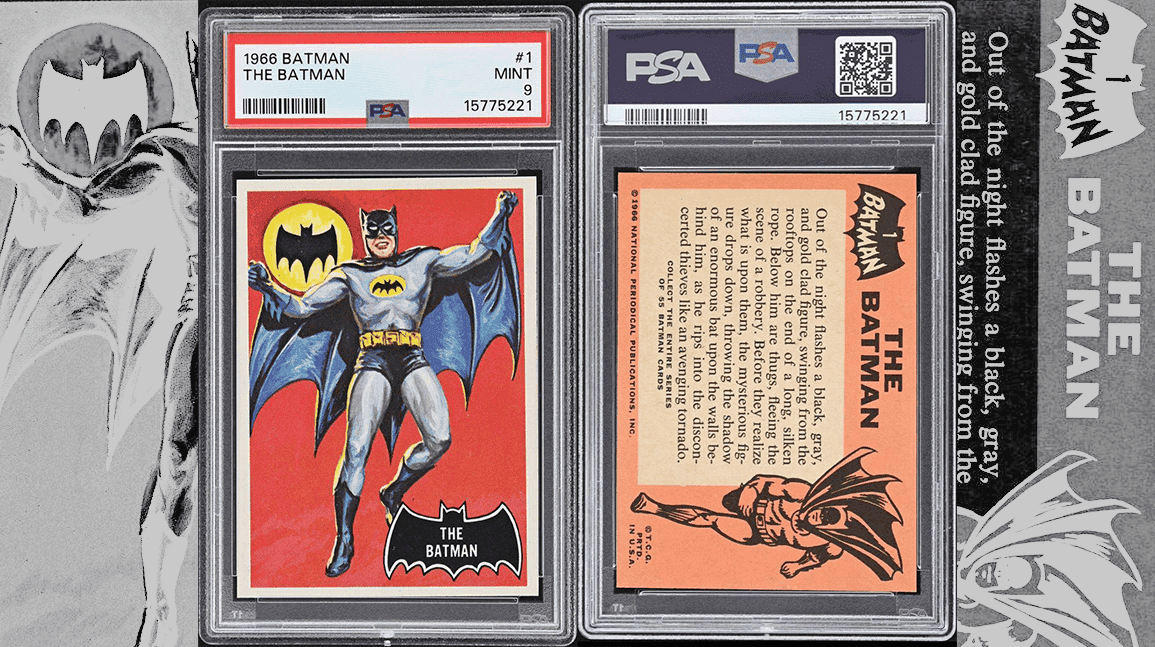 Cover Image for Batman rookie card sells for record $45K