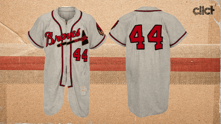 Hank aaron braves jersey online