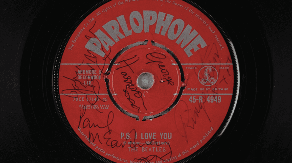 Auction preview: Beatles signed record, Prince's stage-used piano