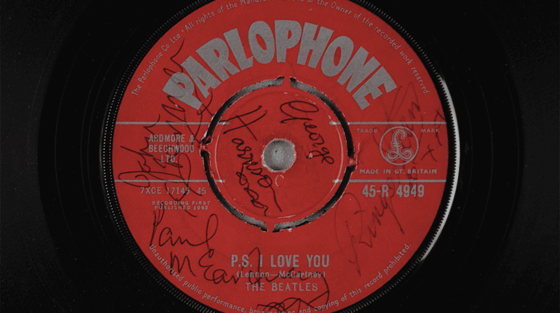 Cover Image for Auction preview: Beatles signed record, Prince's stage-used piano