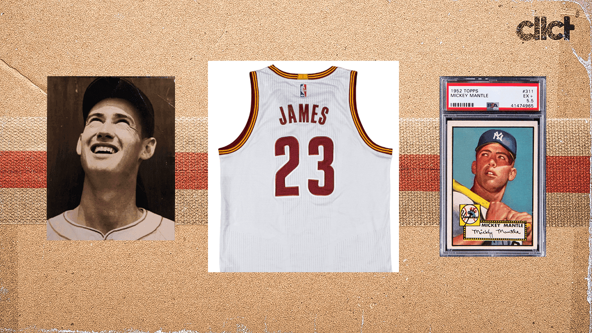 Cover Image for Auction recap: Babe Ruth rookie photo, LeBron James worn jersey