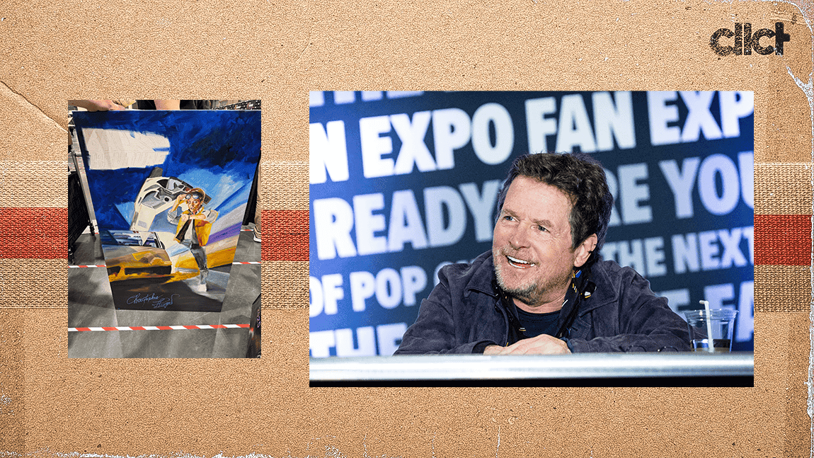 After 40 years, Michael J. Fox and 'Back to the Future' still rule autograph circuit