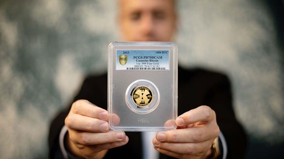 Cover Image for Lost in desk drawer, world's most valuable coin holds 1,000 Bitcoin