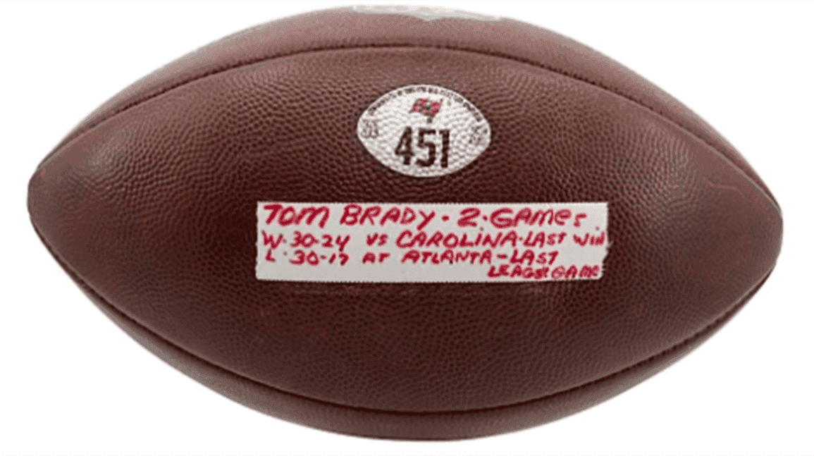 The mystery of the ball from Tom Brady's last win: Lost? Stolen? Discarded with spoiled food?