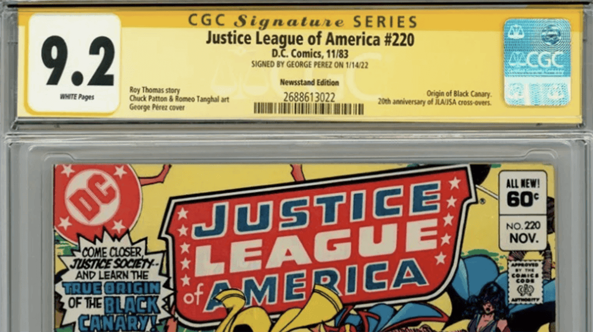 CGC will require JSA-certified autographed comics to be resubmitted