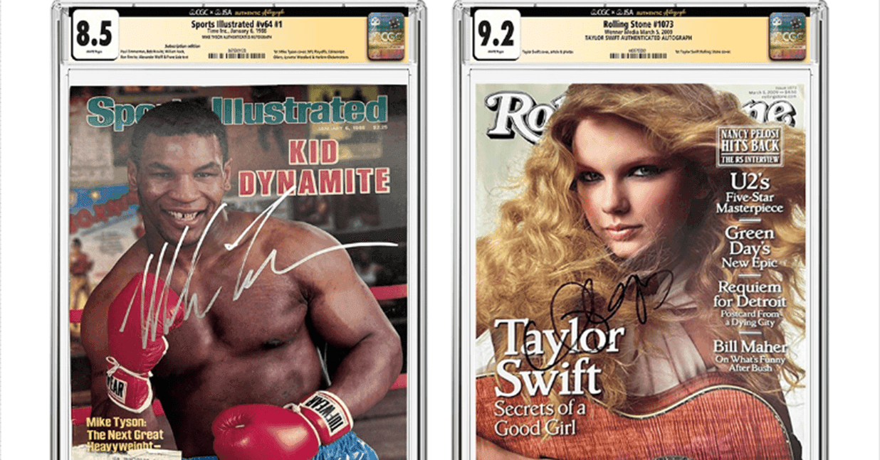 CGC to accept signed magazines for authentication, grading