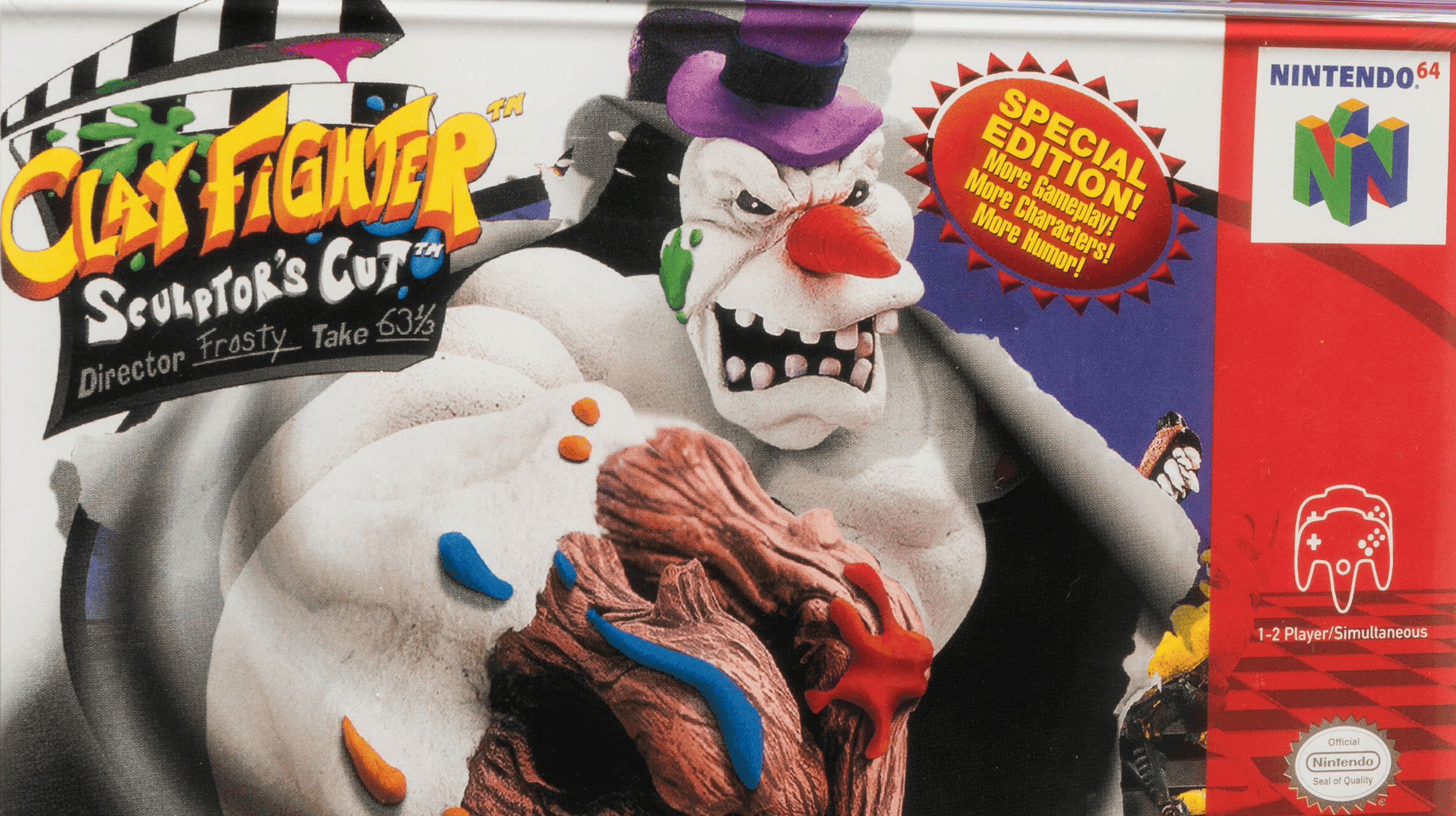 Cover Image for Ultra-rare copy of 'Clay Fighter: Sculptor's Cut' sells for $175k