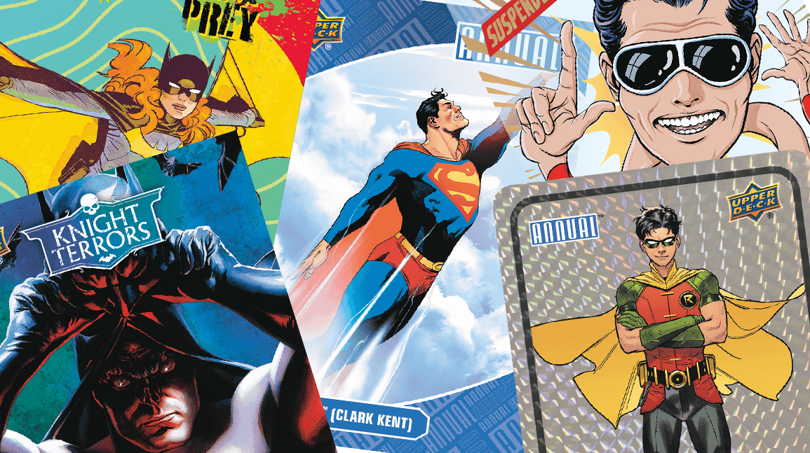 Cover Image for Upper Deck enters new comic card era with DC Annual