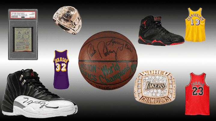 The cllct 10: Best NBA Finals memorabilia
