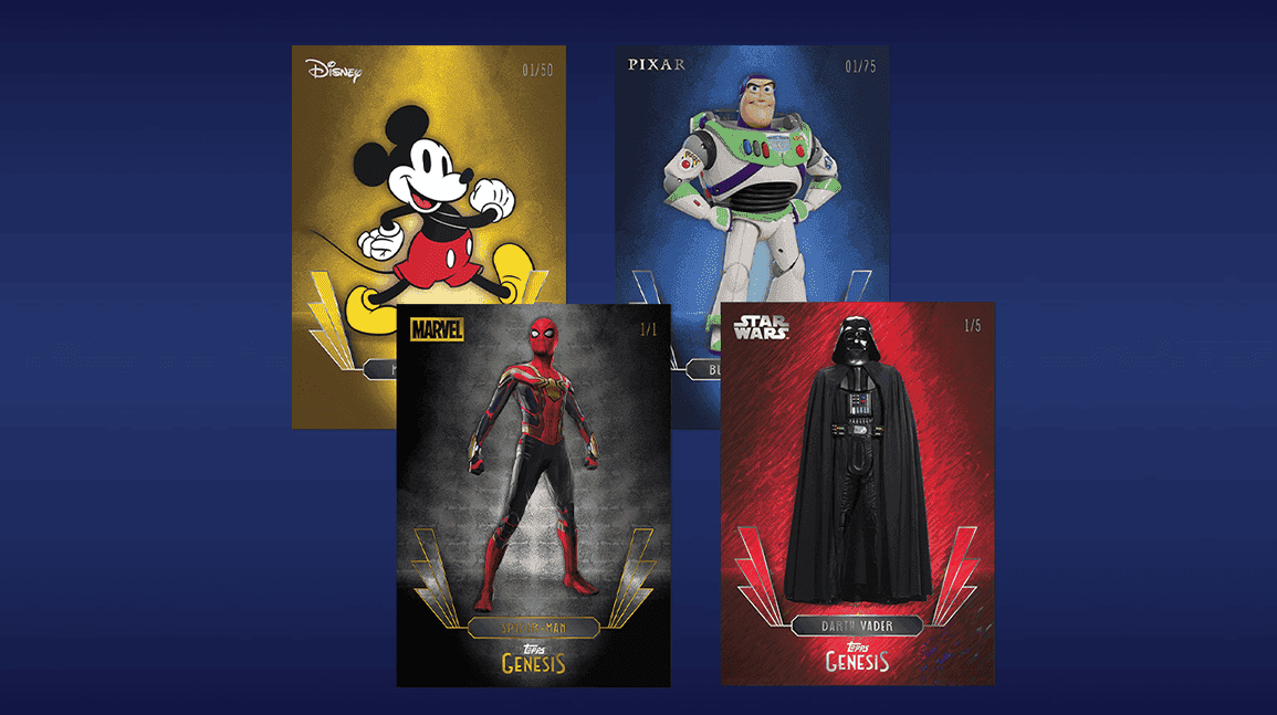 Cover Image for Topps to release new Disney Genesis cards