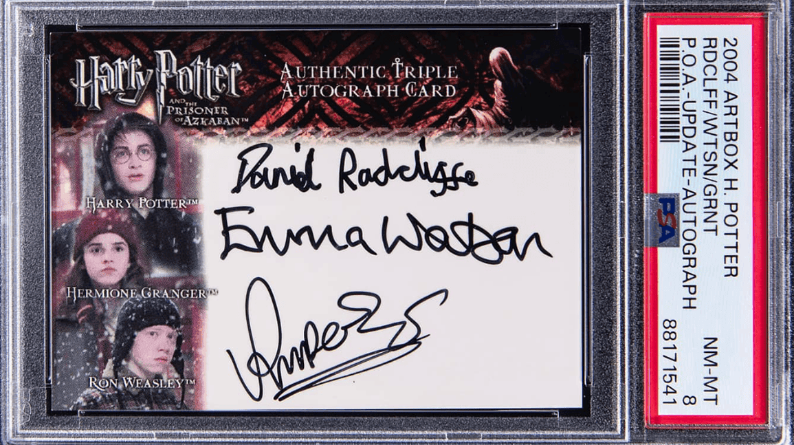 Cover Image for Auction recap: 'Harry Potter' triple auto, Nirvana promo cassette