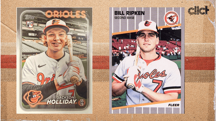 Jackson Holliday pays homage to Billy Ripken error card with 'Fun Face' pose