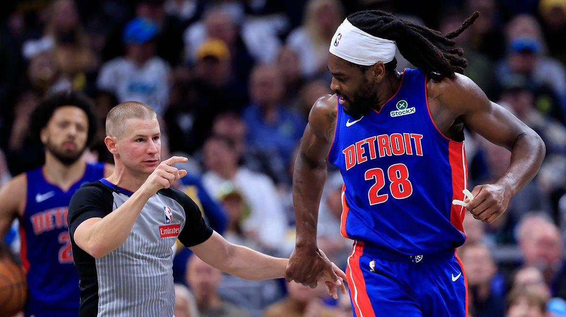 Cover Image for Pistons' Isaiah Stewart suspended for own bobblehead night