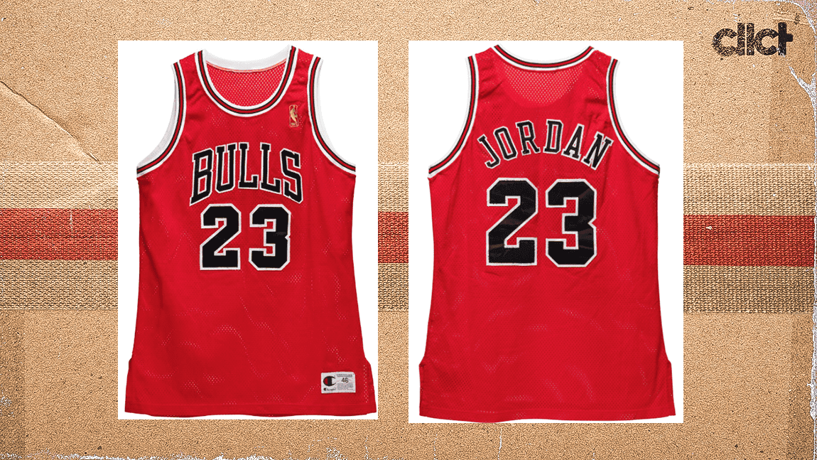 Michael jordan shirt red hotsell