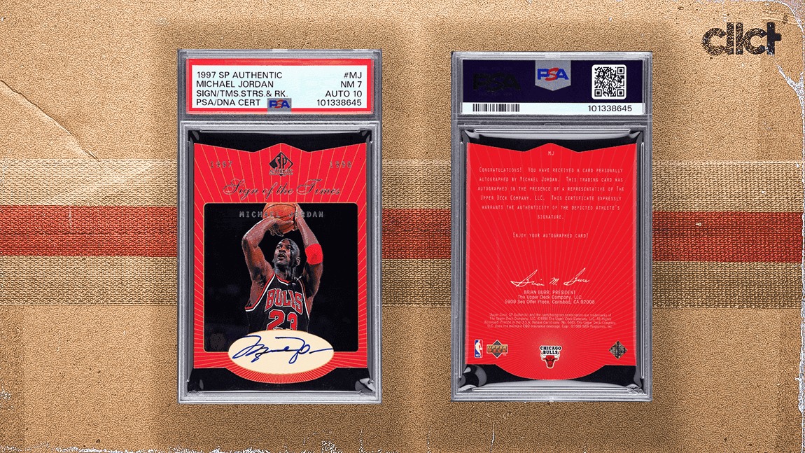 Cover Image for Rare Michael Jordan auto card to fetch more than $100k at auction