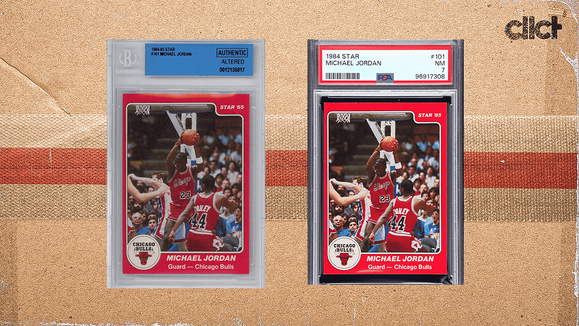 From BGS 'Altered' to PSA 7: Michael Jordan Star card gets big grade boost