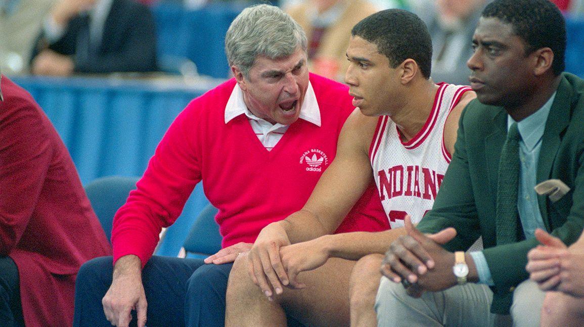 Cover Image for The day Bob Knight tossed a chair ... and it disappeared into history