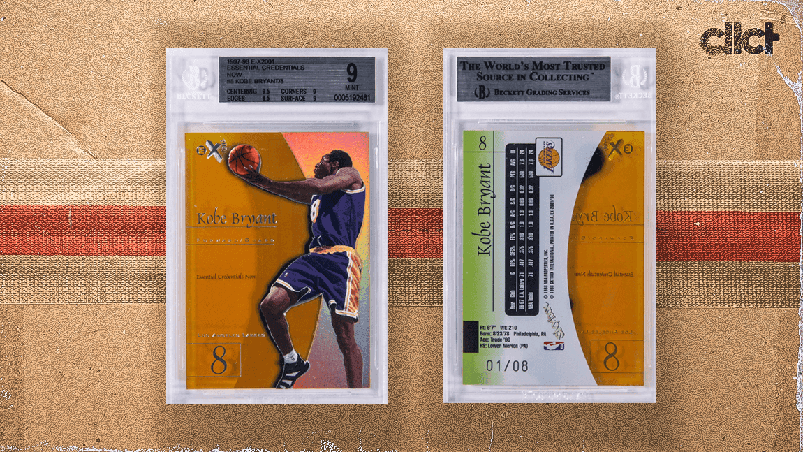 Cover Image for One of Kobe Bryant's rarest cards surfaces at auction