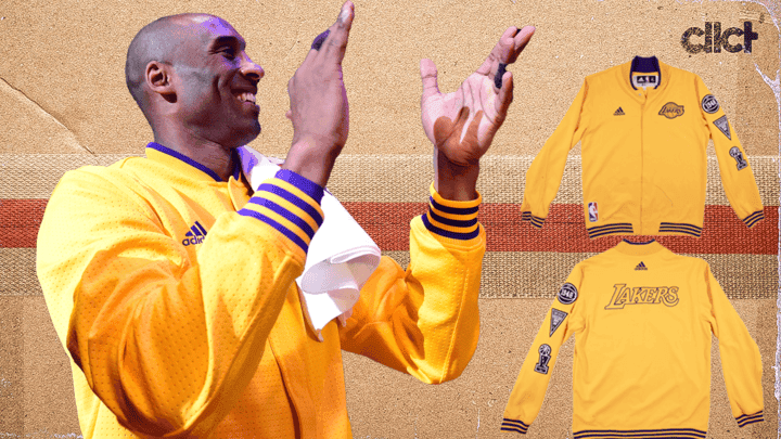 Cover Image for Kobe Bryant's warm-up jacket from final NBA game up for auction