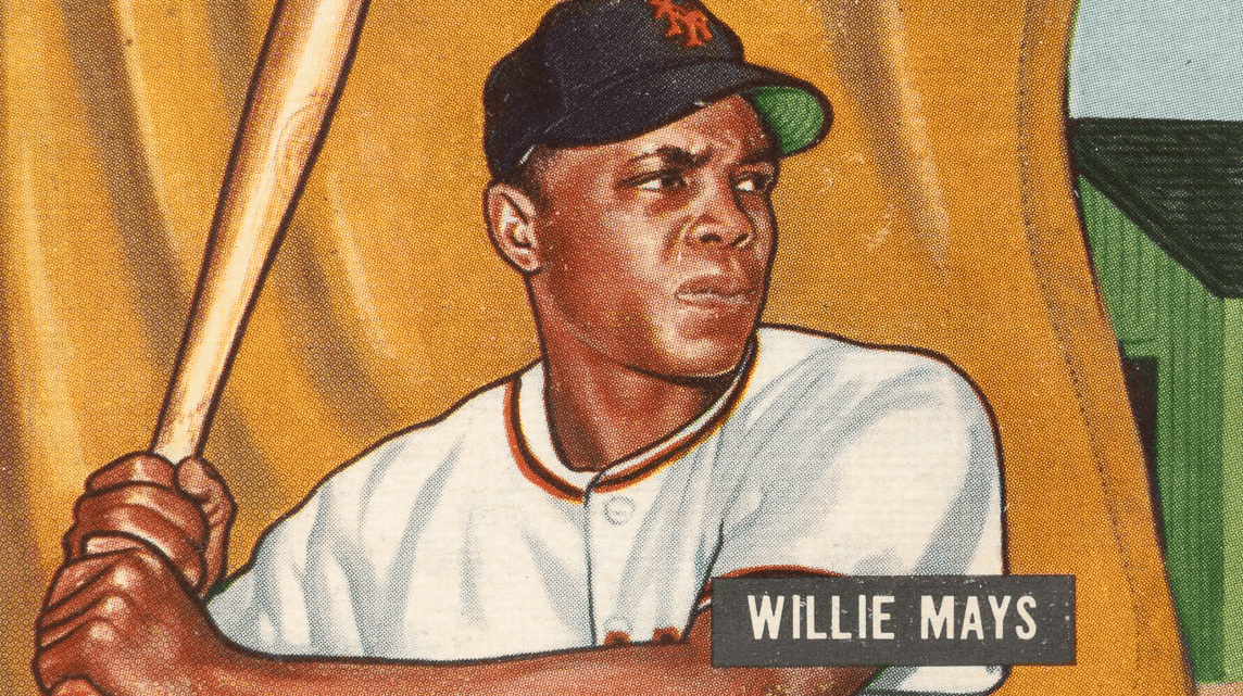 Willie Mays 1951 Bowman rookie card could set record