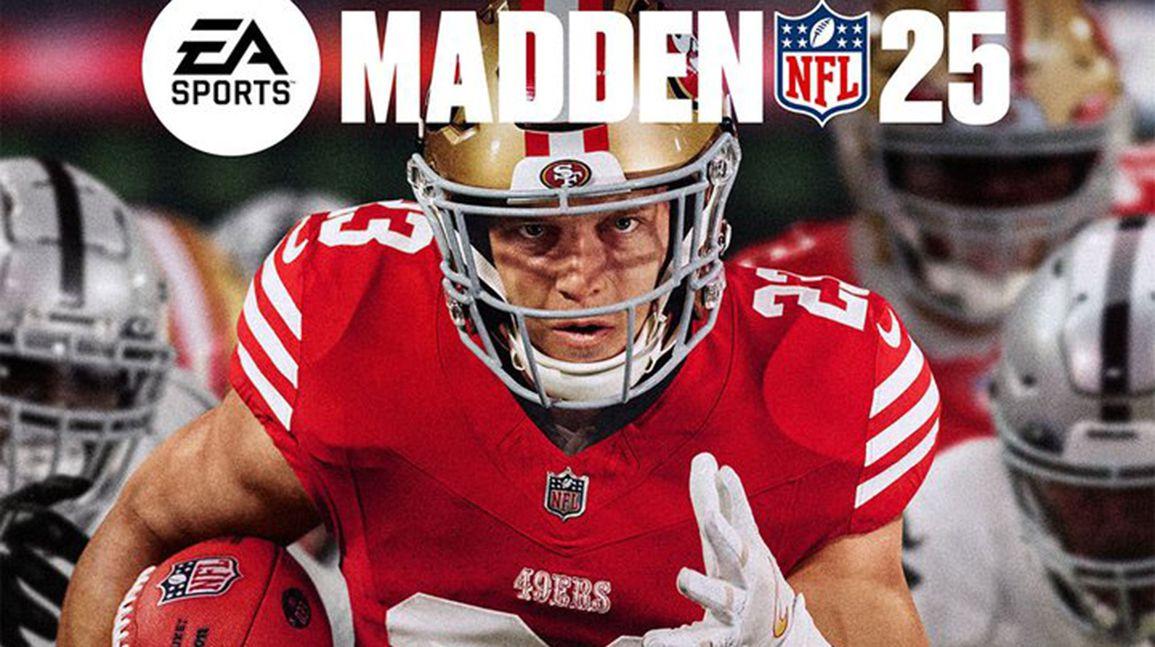 49ers' Christian McCaffrey featured on EA 'Madden NFL 25' cover