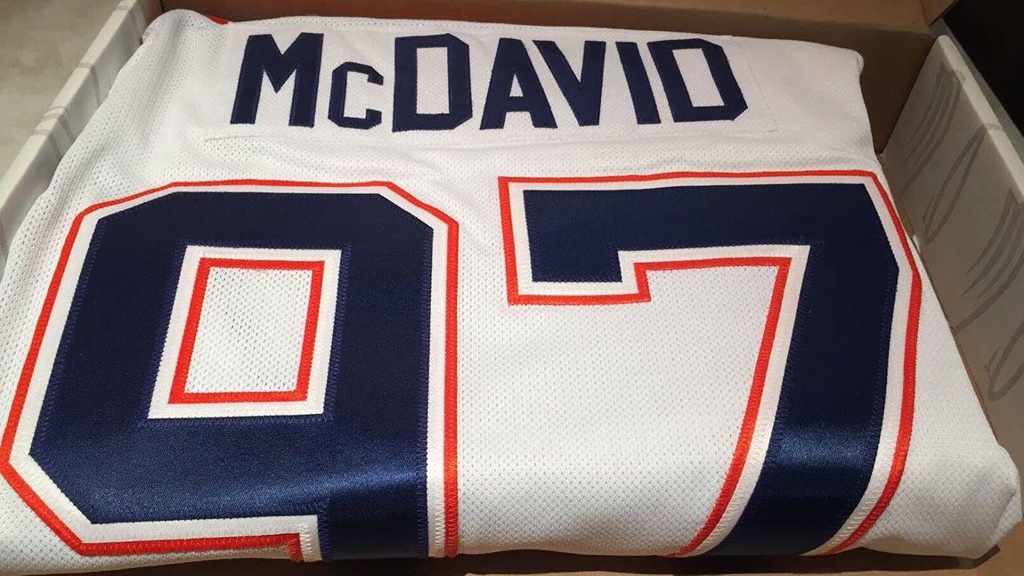 Exclusive: Connor McDavid game-worn jersey sells for $250k