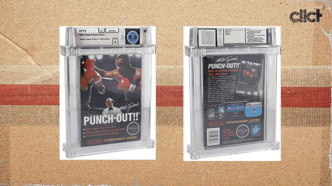 Sealed, first production copy of "Mike Tyson: PUNCH-OUT!!" up for auction