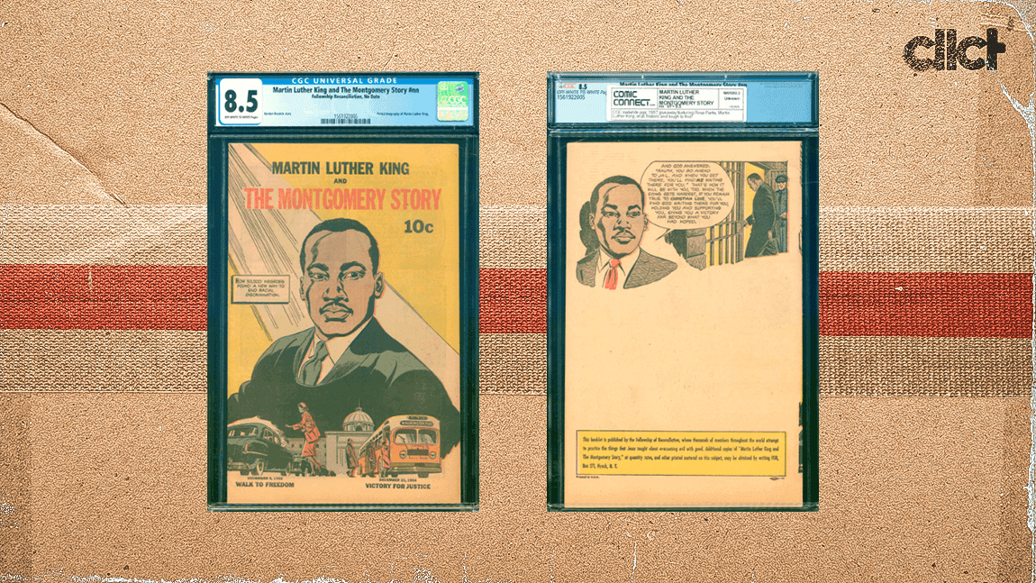 Cover Image for Influential 1957 MLK comic book shows 'comics' capacity for good'