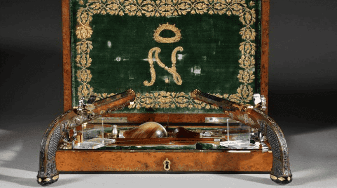 Cover Image for Two Napoleon pistols sell for $1.83 million in French auction