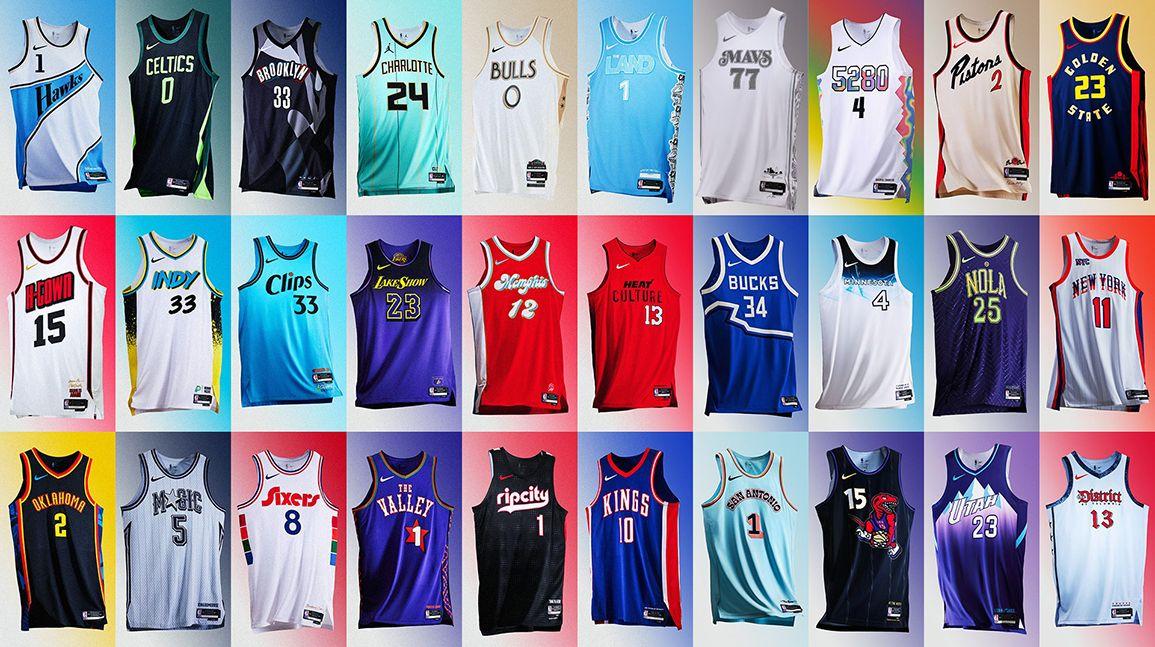 Ranking NBA 2024-25 City Edition jerseys from 30 to 1