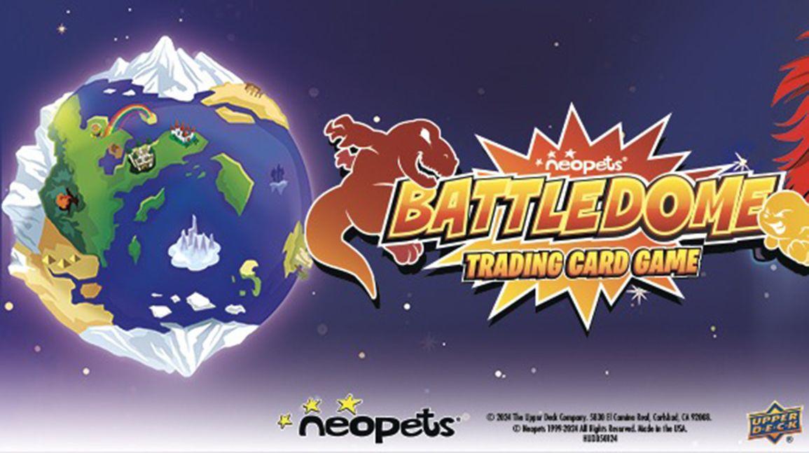 Cover Image for Neopets Battledome TCG to be released by Upper Deck on June 26