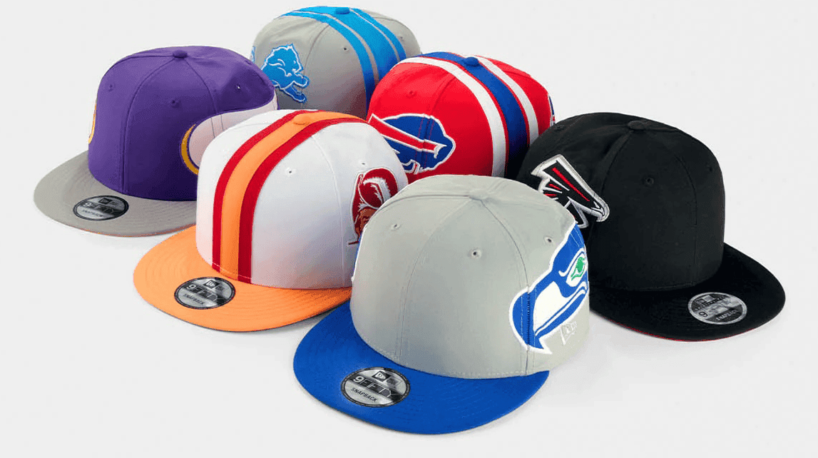 New Era revives lineup of NFL helmet hats