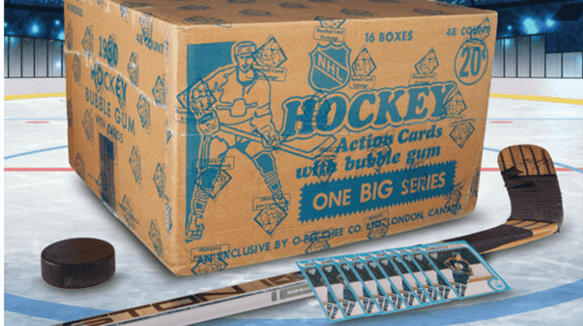 Record-setting case of 1979-80 hockey cards back at auction after failed sale