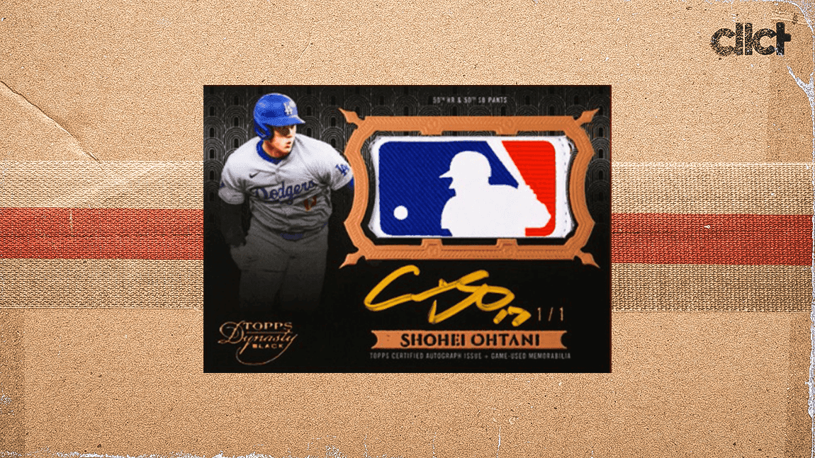 Cover Image for Shohei Ohtani Logoman 1/1 card headed to auction at Heritage