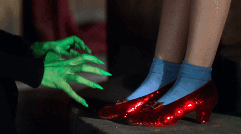 Once considered worthless, 'Wizard of Oz' slippers, witch hat head to auction