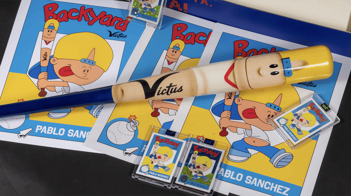 Victus Sports collaborates with Backyard Sports on Pablo Sanchez bats 