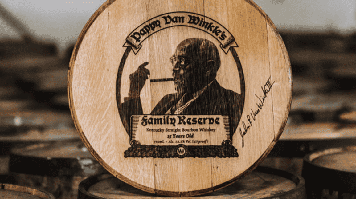 Pappy Van Winkle barrel to be auctioned publicly for first time