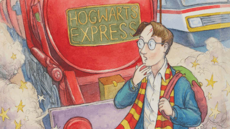 Original 'Harry Potter' watercolor artwork to sell at auction