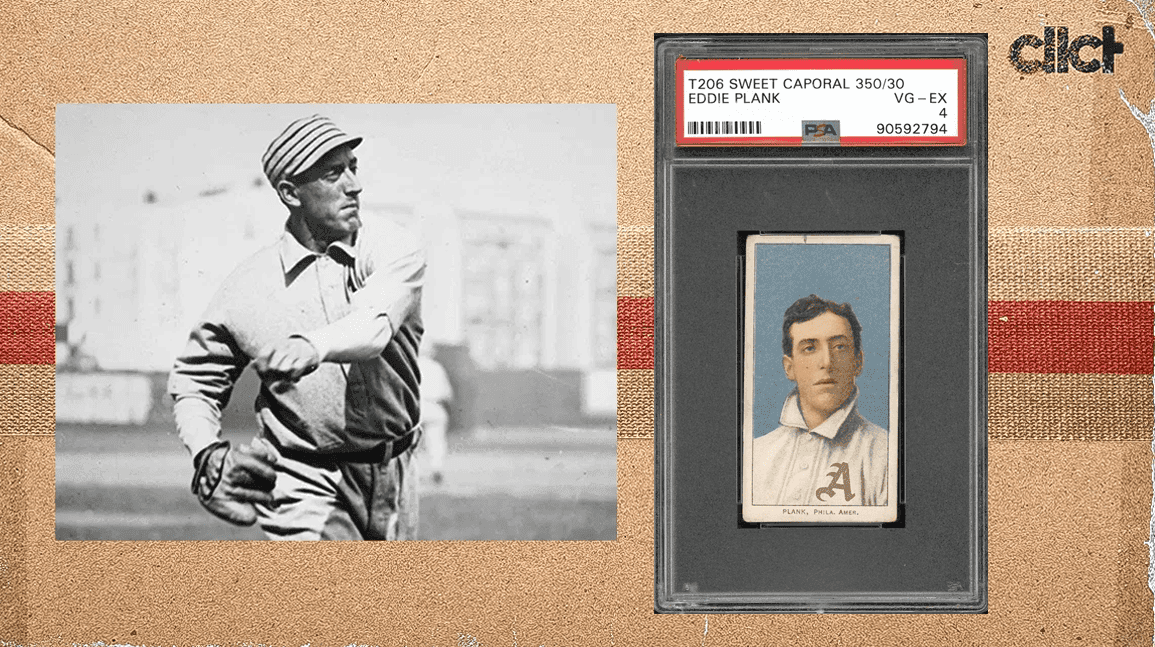 T206 Eddie Plank card sells for nearly $320k