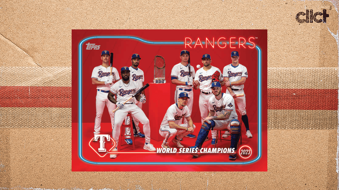 Rangers offer special Topps World Series card for Aug. 3 game