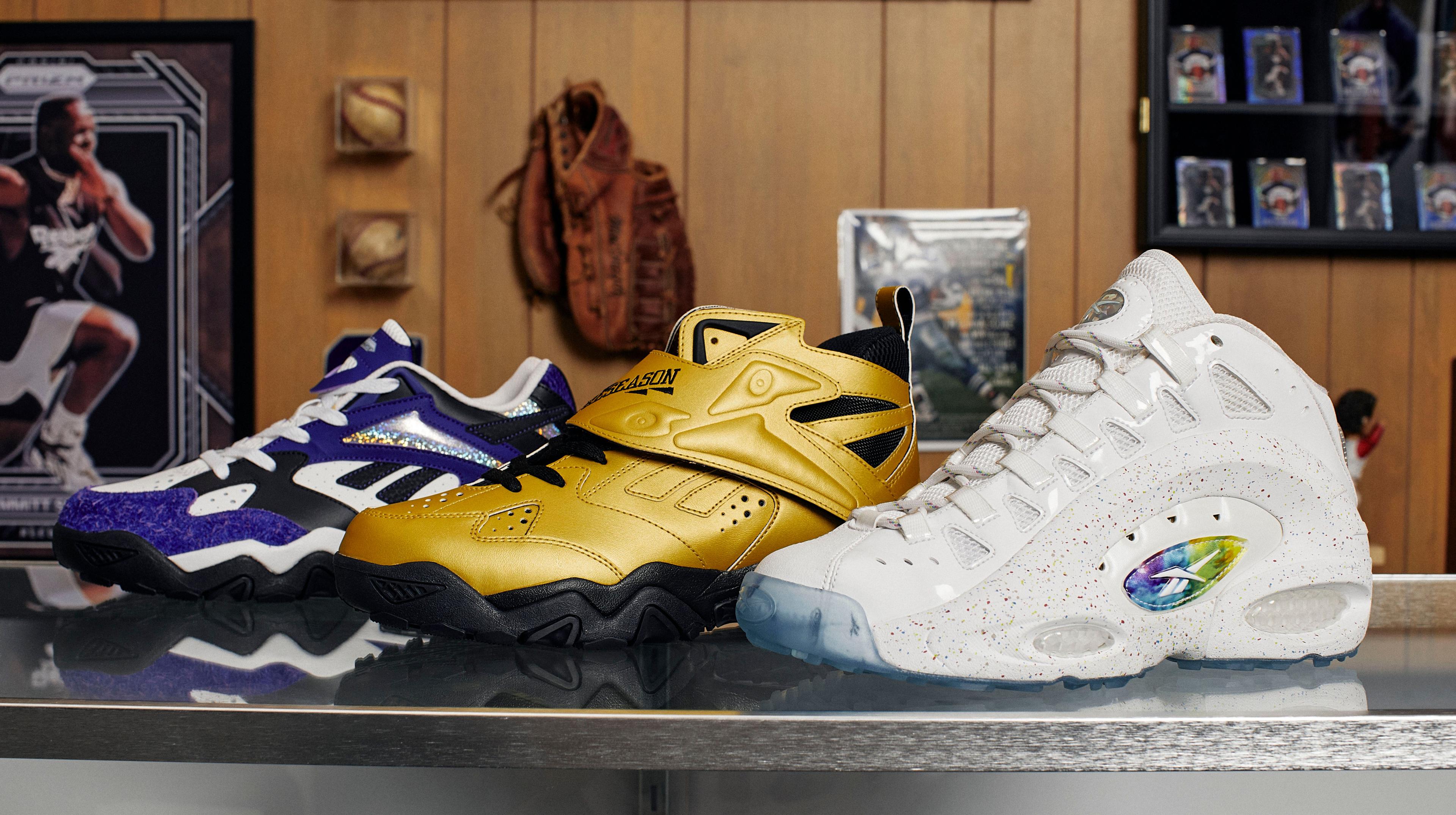 Cover Image for Panini, Reebok to release Prizm-inspired Emmitt Smith sneaker, card collection