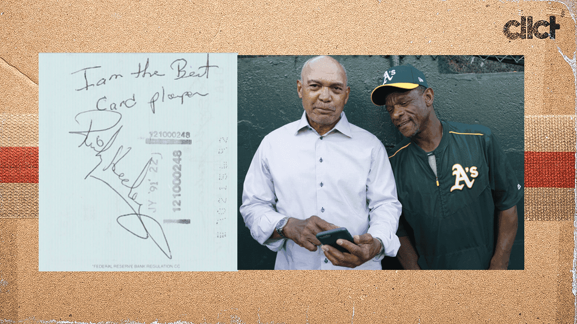 Reggie Jackson's $1,000 check to Rickey Henderson features intriguing backstory