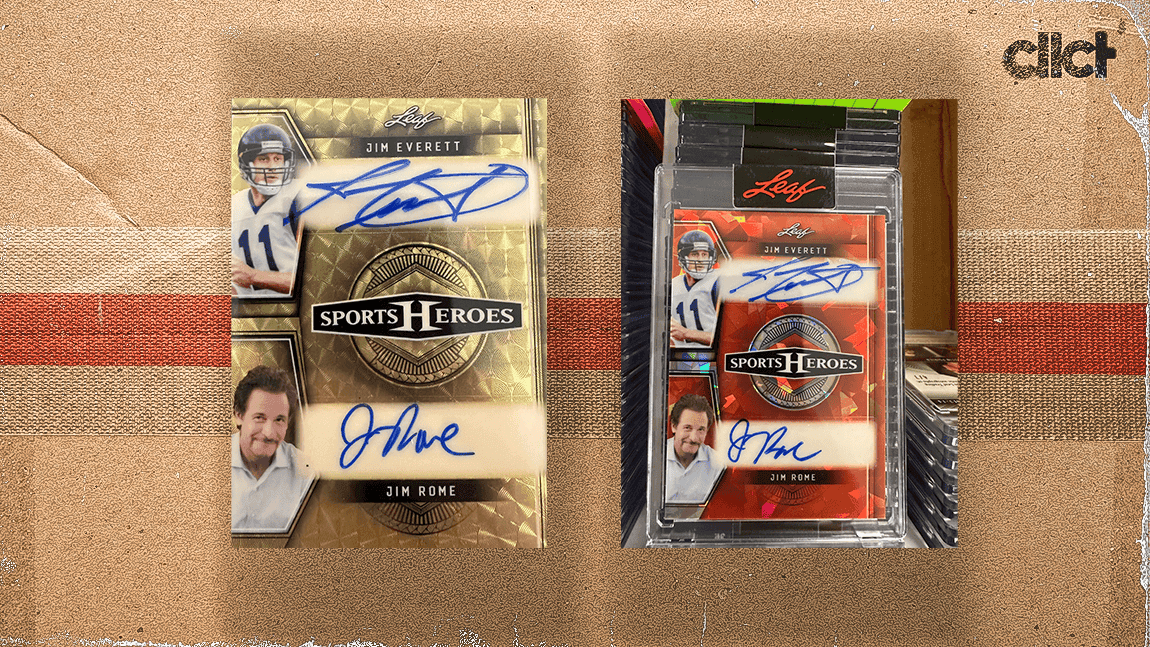 Cover Image for Jim Everett, Jim Rome to be featured on Leaf dual-auto card