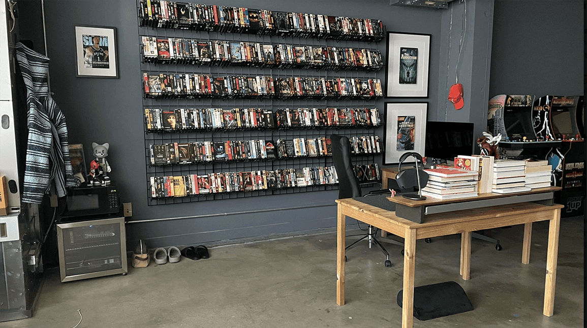Collecting VHS tapes is a passion for author Shea Serrano