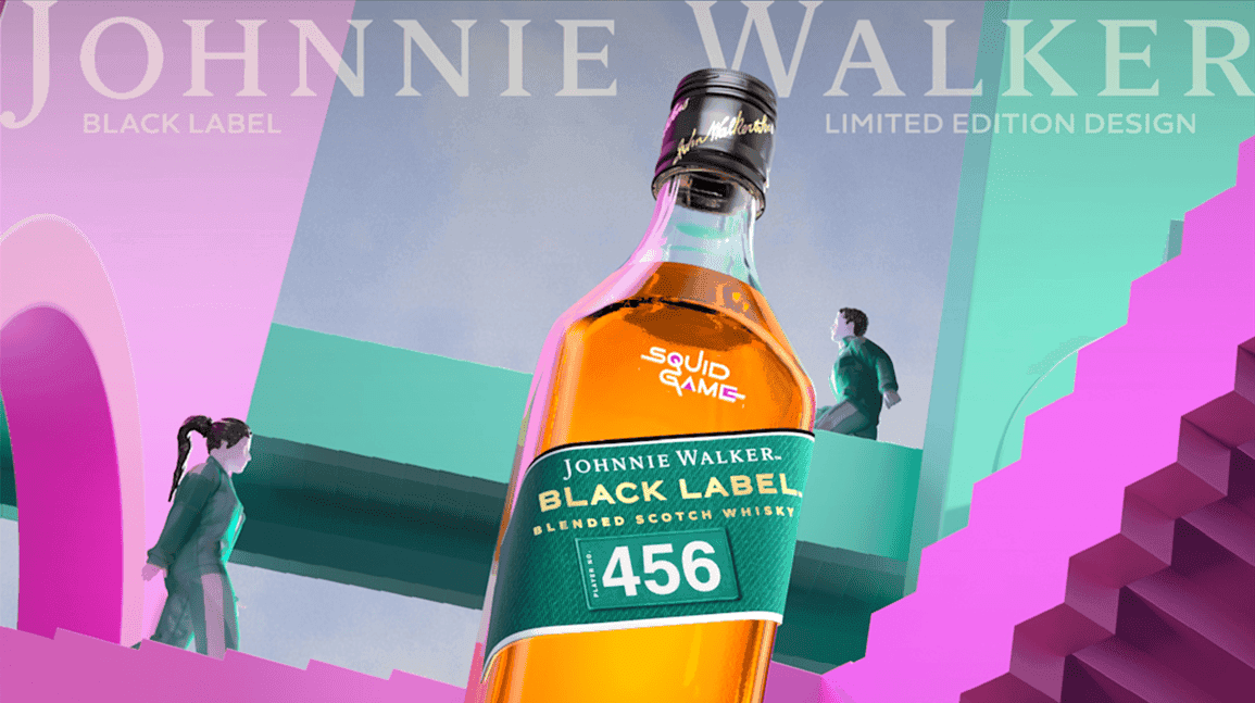 Cover Image for Johnnie Walker partners with Netflix for limited-edition 'Squid Games' scotch